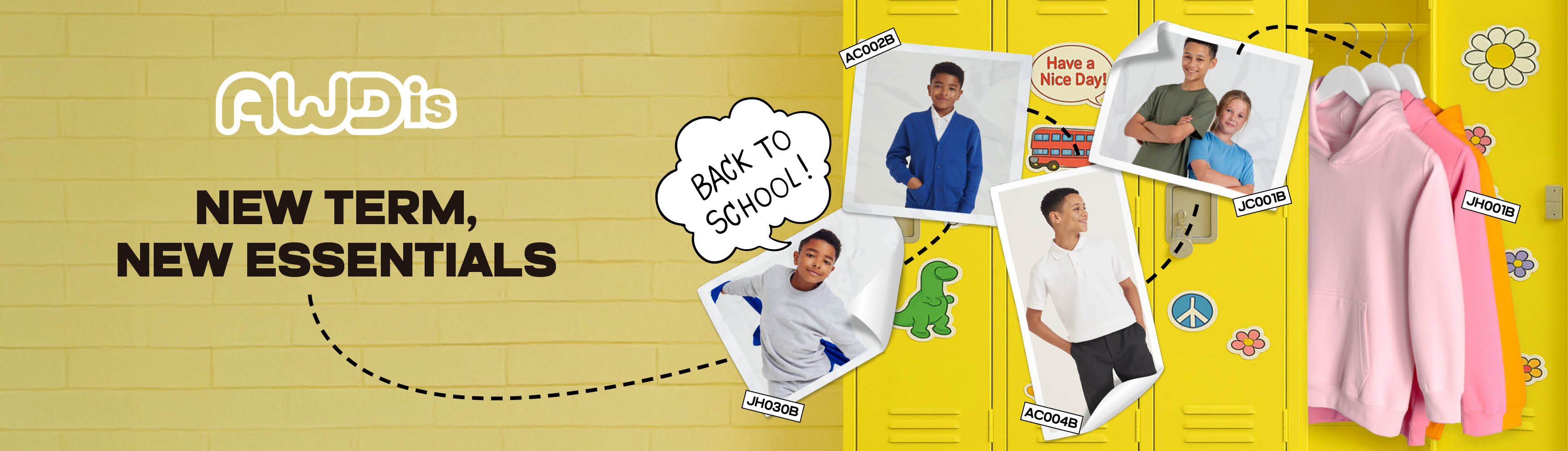 AWDis back-to-school styles!